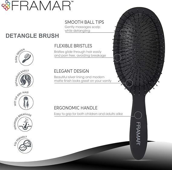 FRAMAR Detangling Brush