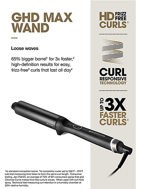 ghd CHRONOS® Max 1.5" Curve Wand